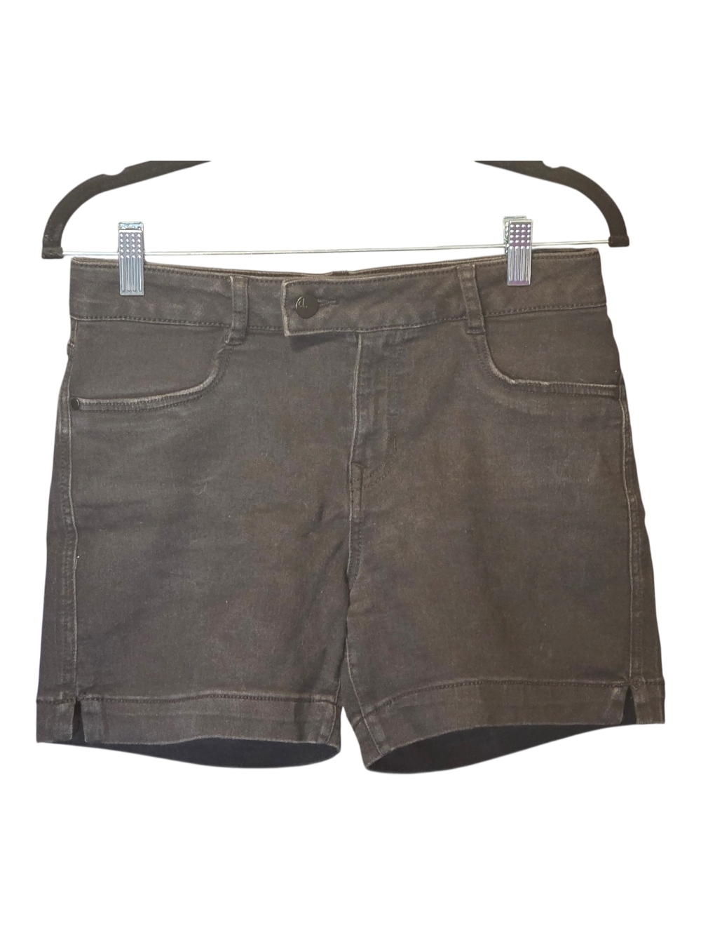 d. jeans Black Women's Casual Stretch Jean Shorts